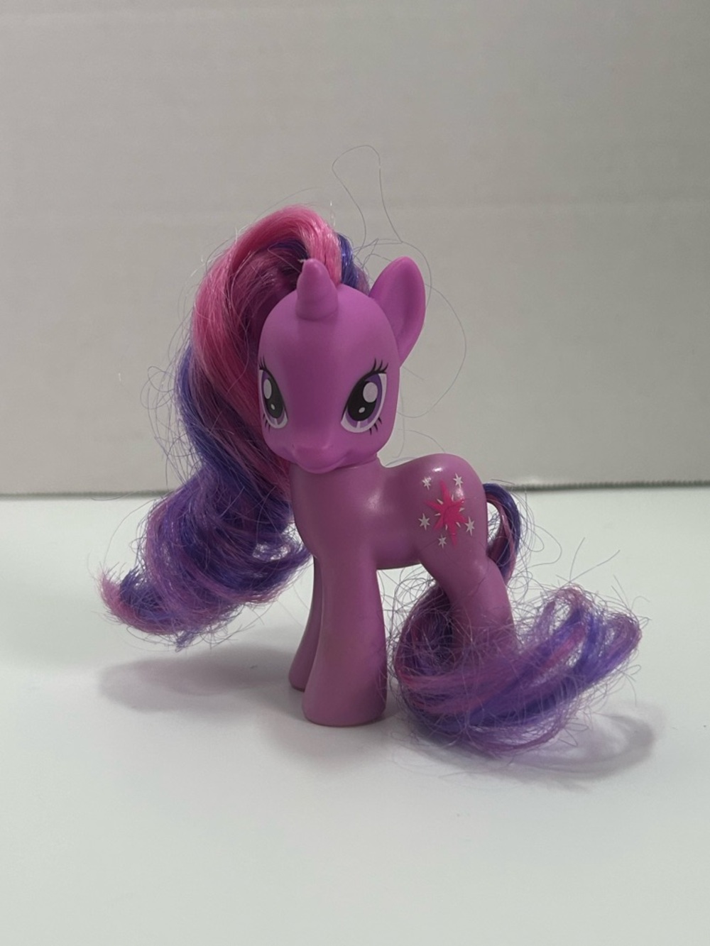 2010 OG My Little Pony TWILIGHT SPARKLE Unicorn 3” Figure Brushable Hair MLP